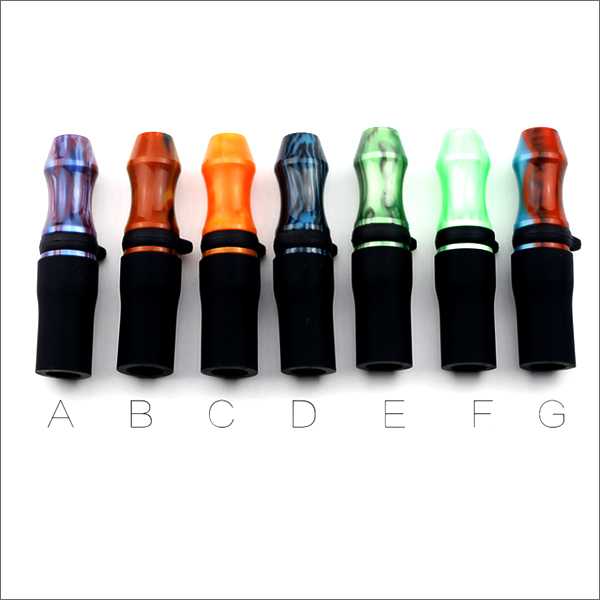 Epoxy Resin Hookah Drip Tips Type 7 colors